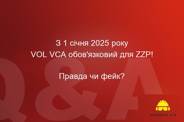VOL-VCA обов’язковий для ZZP